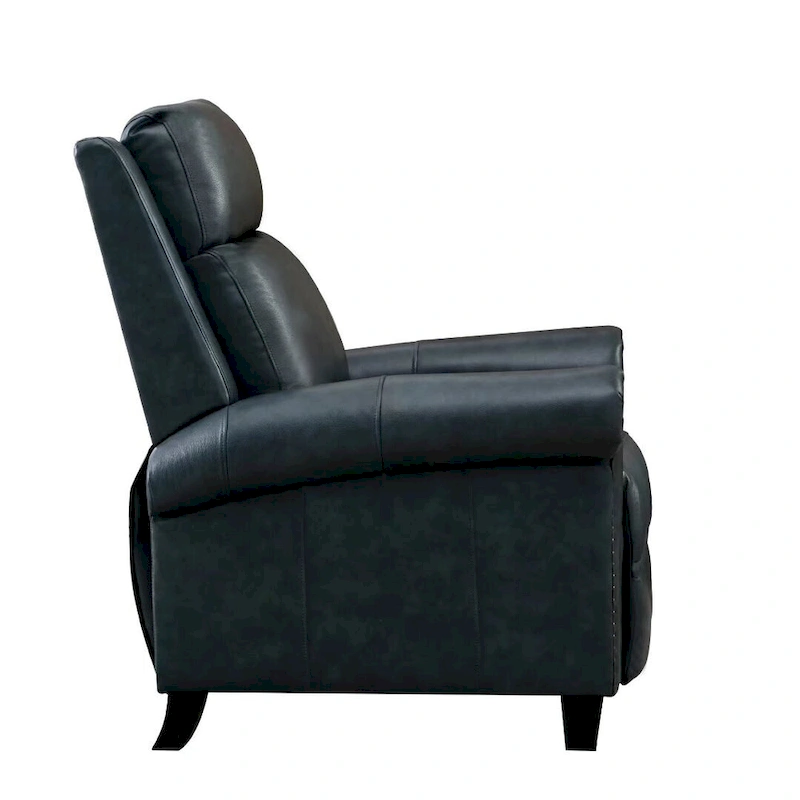 Ebello Genuine Leather Pushback Club Recliner Chair