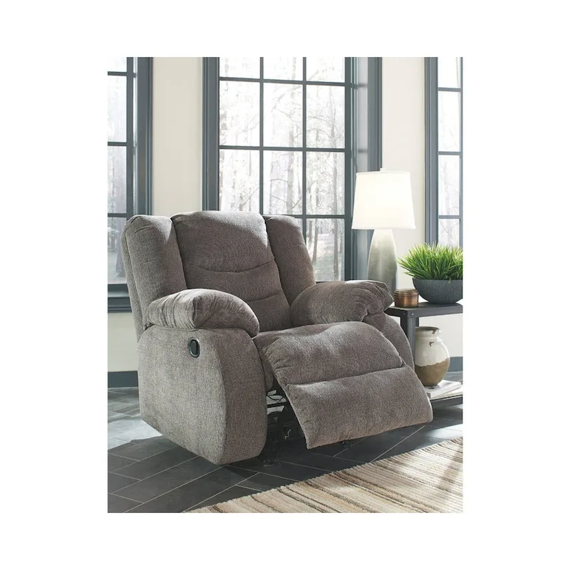 Tulen Contemporary Rocker Recliner Gray