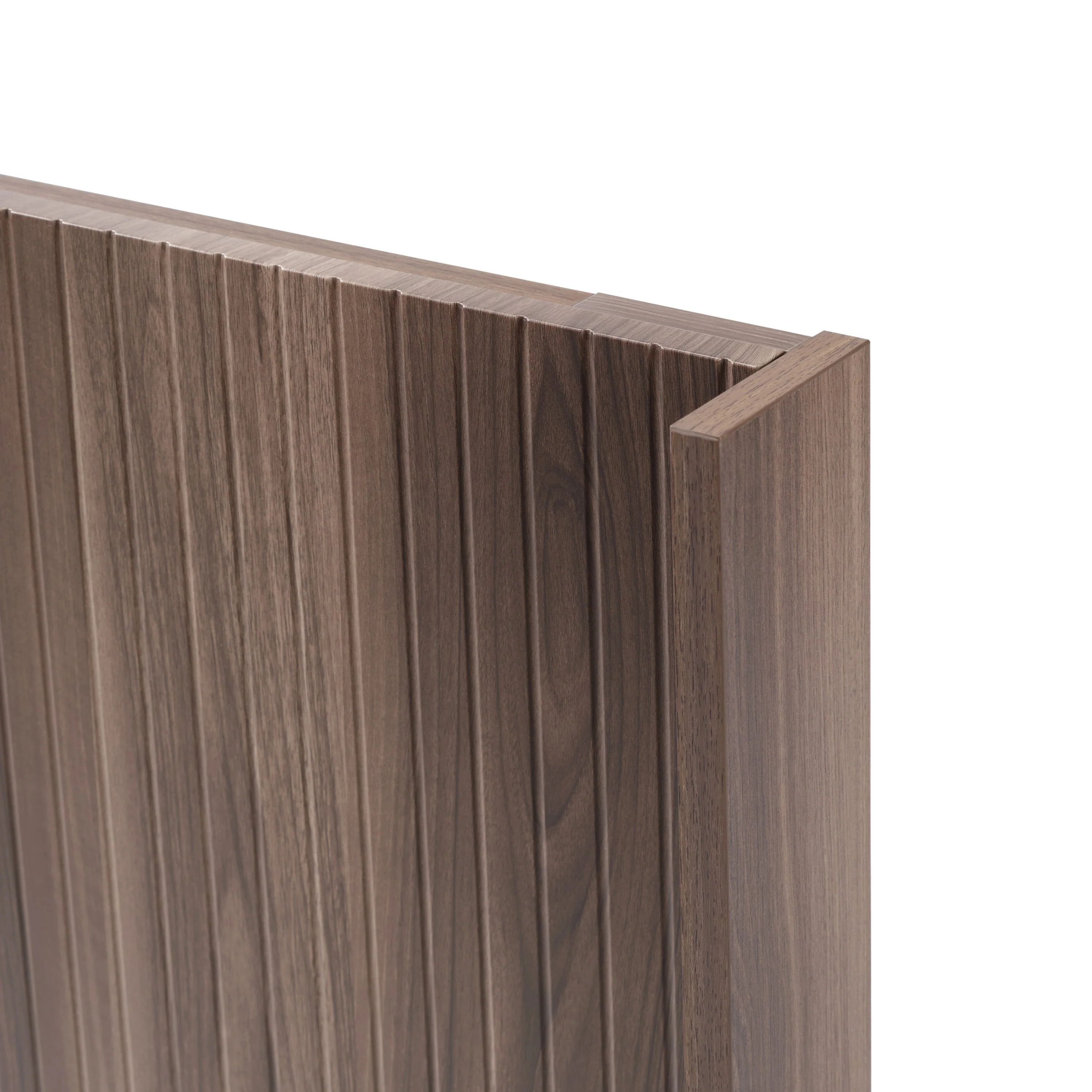 Walker Edison | Fluted Design Modern Farmhouse King Headboard Only