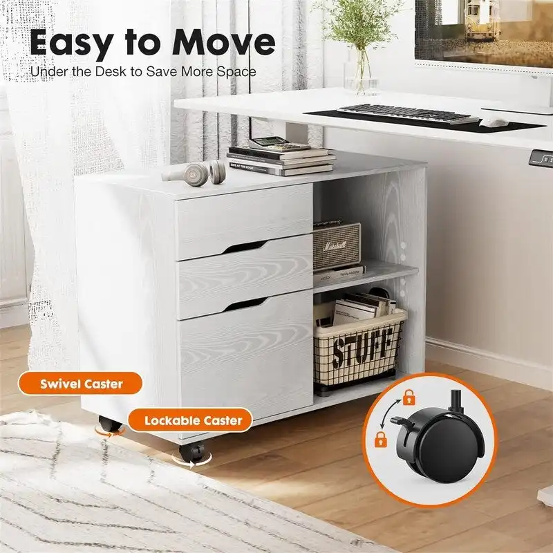 File Cabinet 3 Drawer - 31.3 D x 15.7 W x 24.4 H