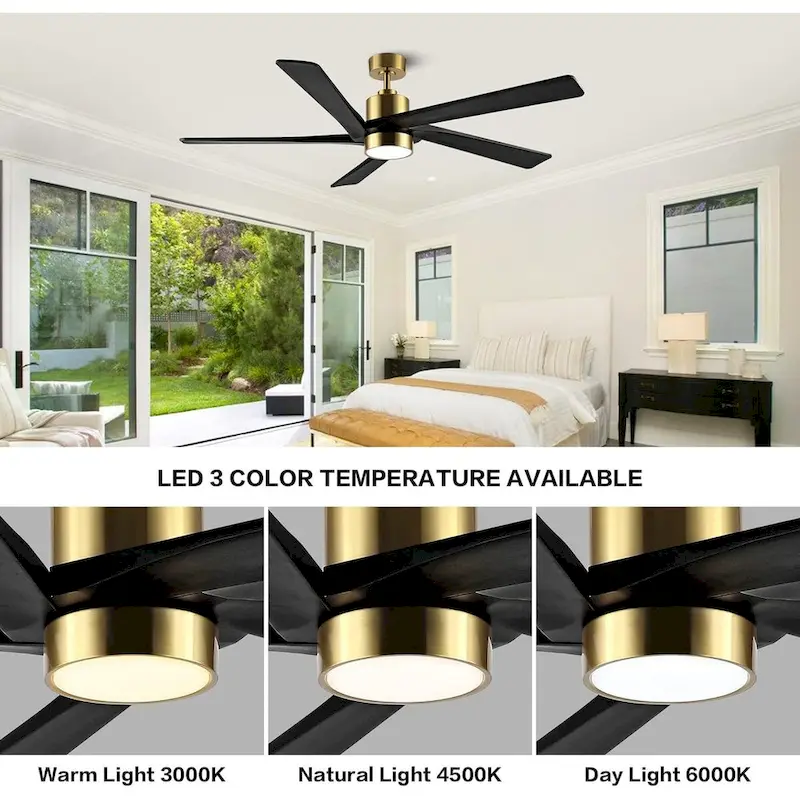AeroBlade 72  5-Blade 6-Speed Ceiling Fan with LED Light