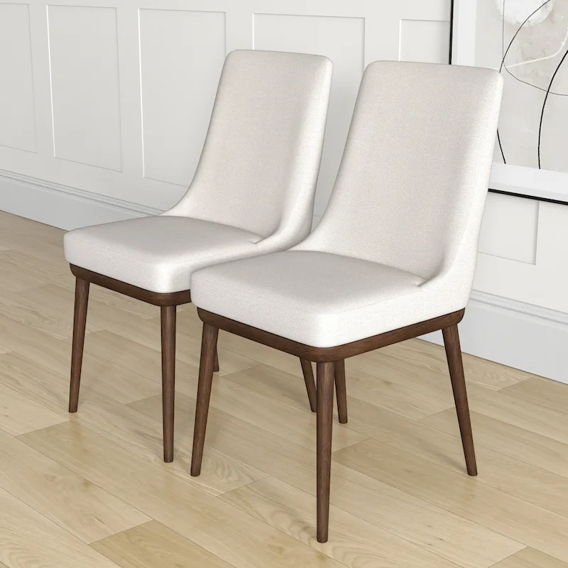 Belladonna Mid-Century Modern Dining Chairs (Set of 2)