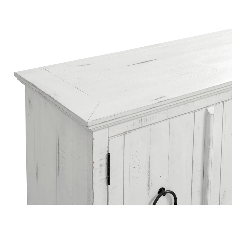 Garden District Solid Wood 65 TV Stand Console