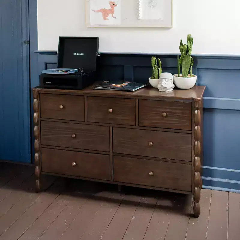 Jenny Lind 3 over 4 Drawer Dresser