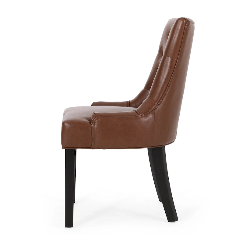 Cheney Tufted Dining Chairs (Set of 4) by Christopher Knight Home