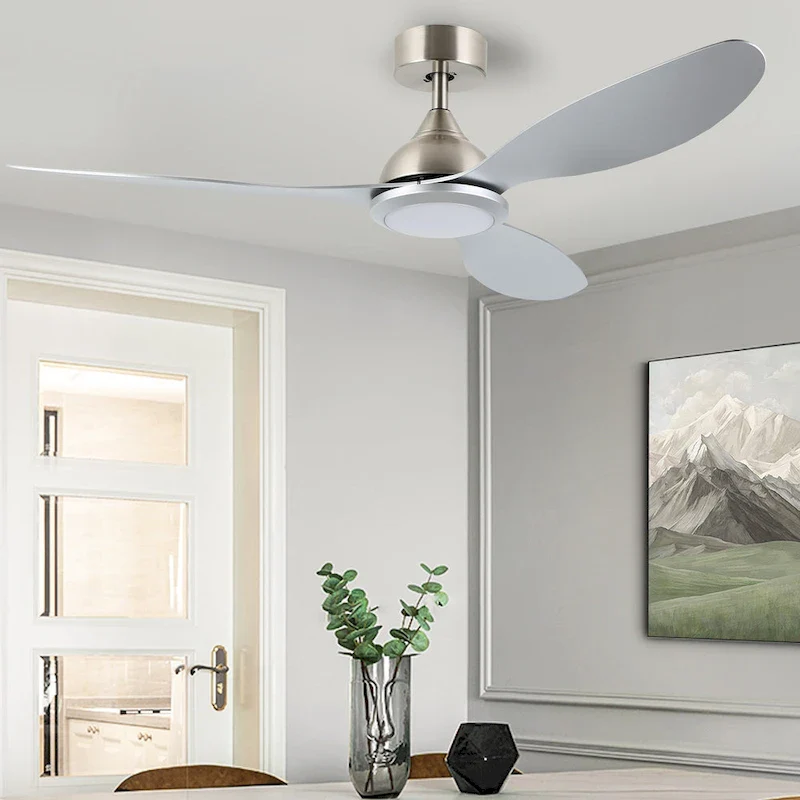OVIOS Elegant 52-inch 2-in-1 Ceiling Fan Light with Remote Control