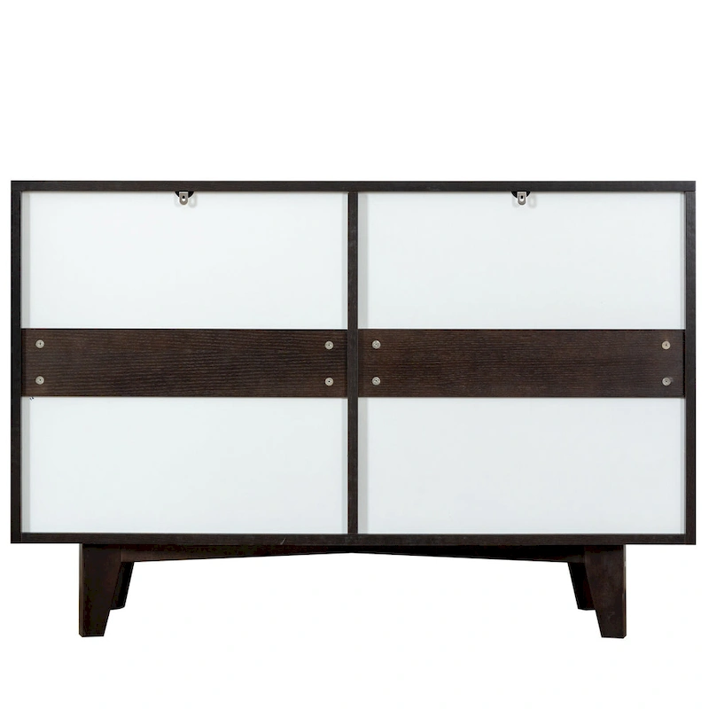 buffet server console table lockers
