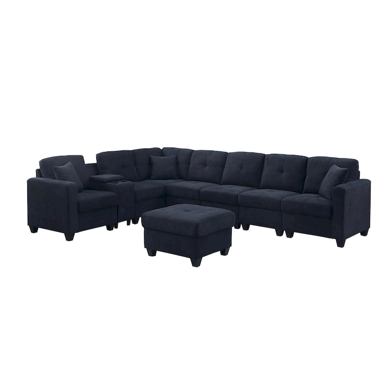 Velvet Modular Sectional Sofa