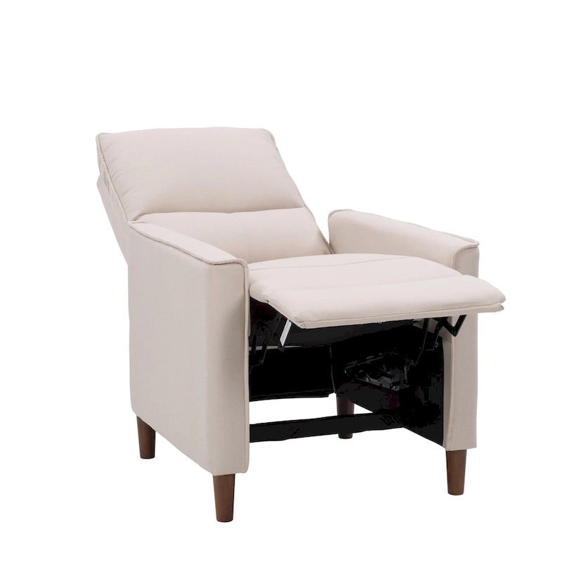 High-Leg Manual Recliner with Footrest
