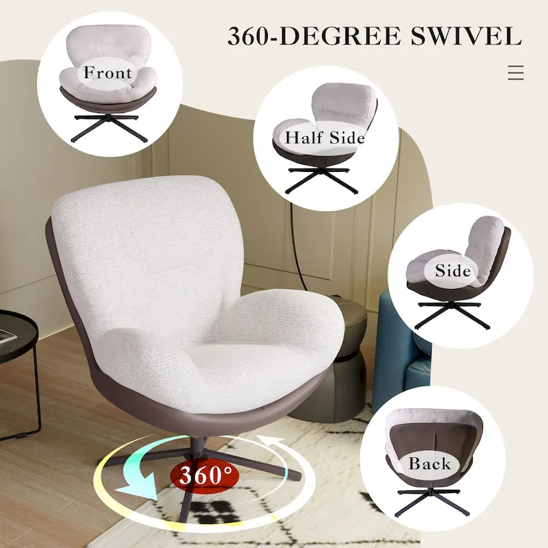 Swivel Single Accent Chair