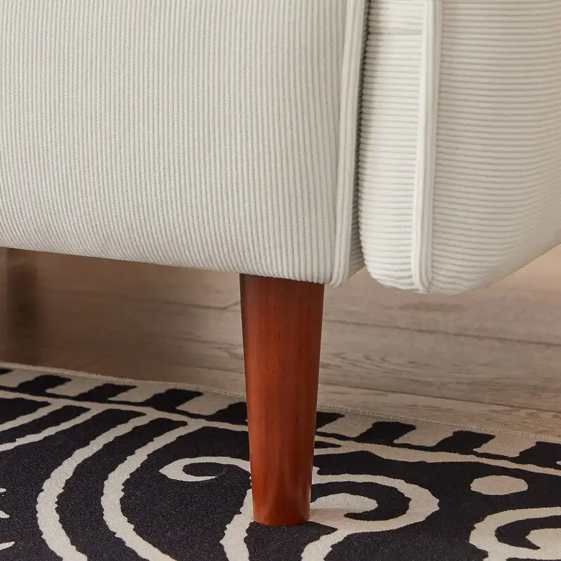 GEITIN Convertible Futon Sofa Bed with 2 Pillows