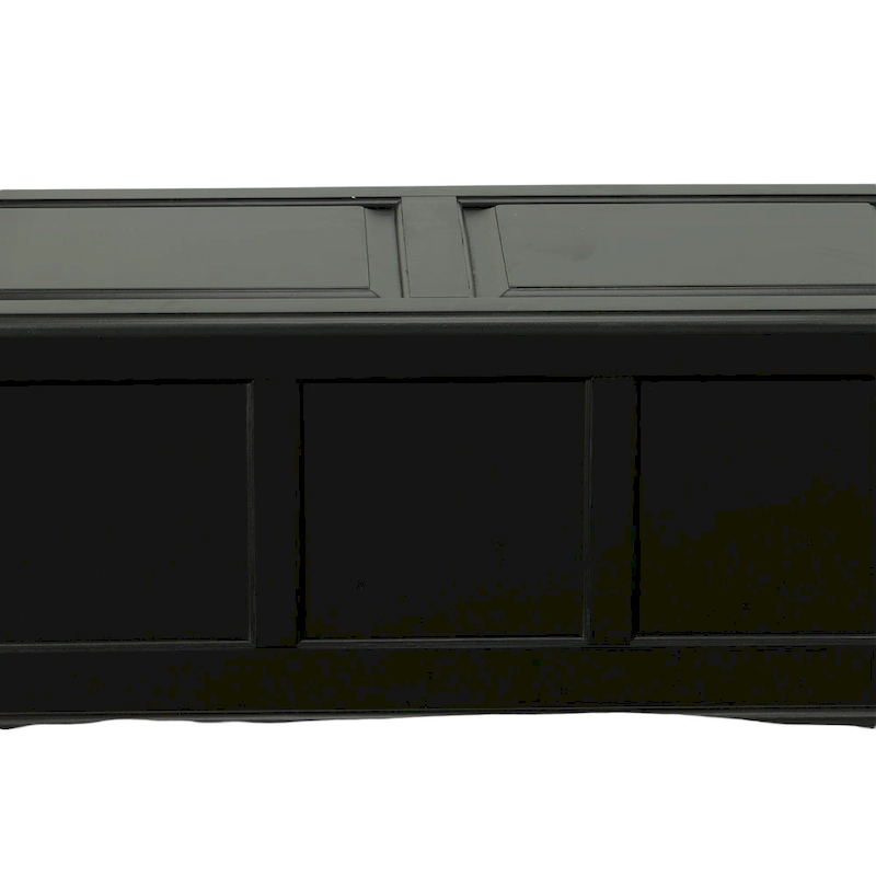 Antique Black Devonshire Blanket Chest