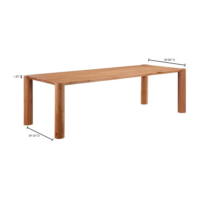 Posy Modern Solid Oak Dinning Table