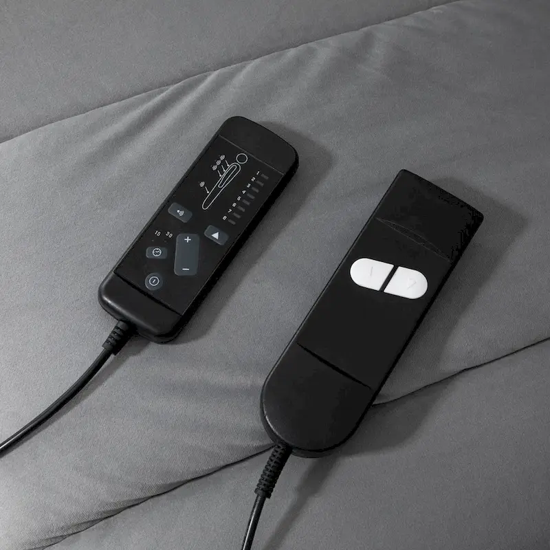 HOMCOM Electric Power Lift Recliner, Upholstered Vibration Massage Chair with Remote Control