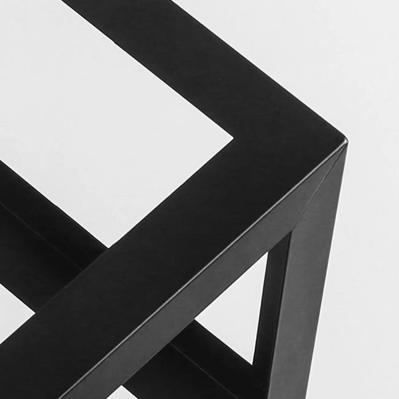 Industrial Black Metal Geometric Island Pendant Light