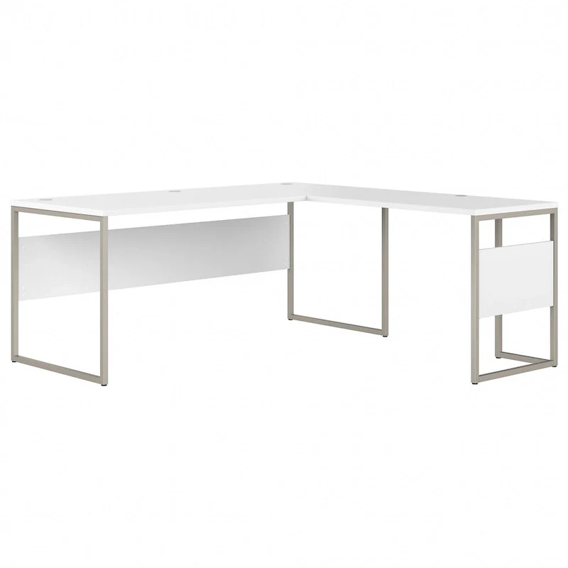 Hybrid 72W x 30D L Shaped Table Desk by Bush Business Furniture