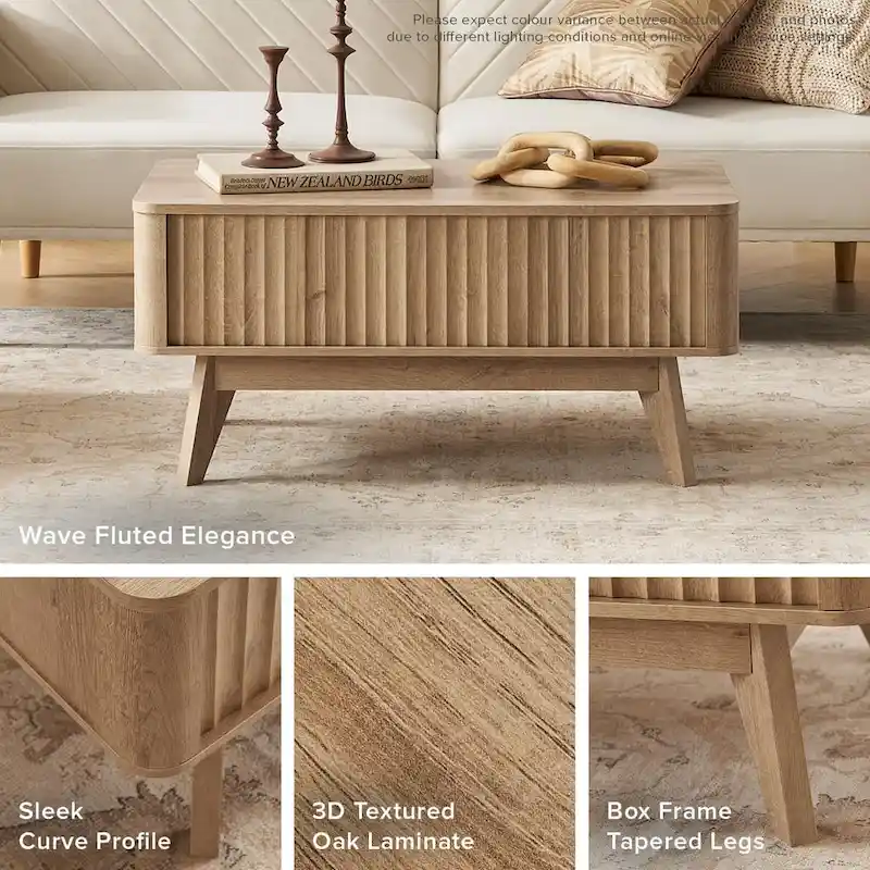 Mopio Brooklyn Lift Top Coffee Table