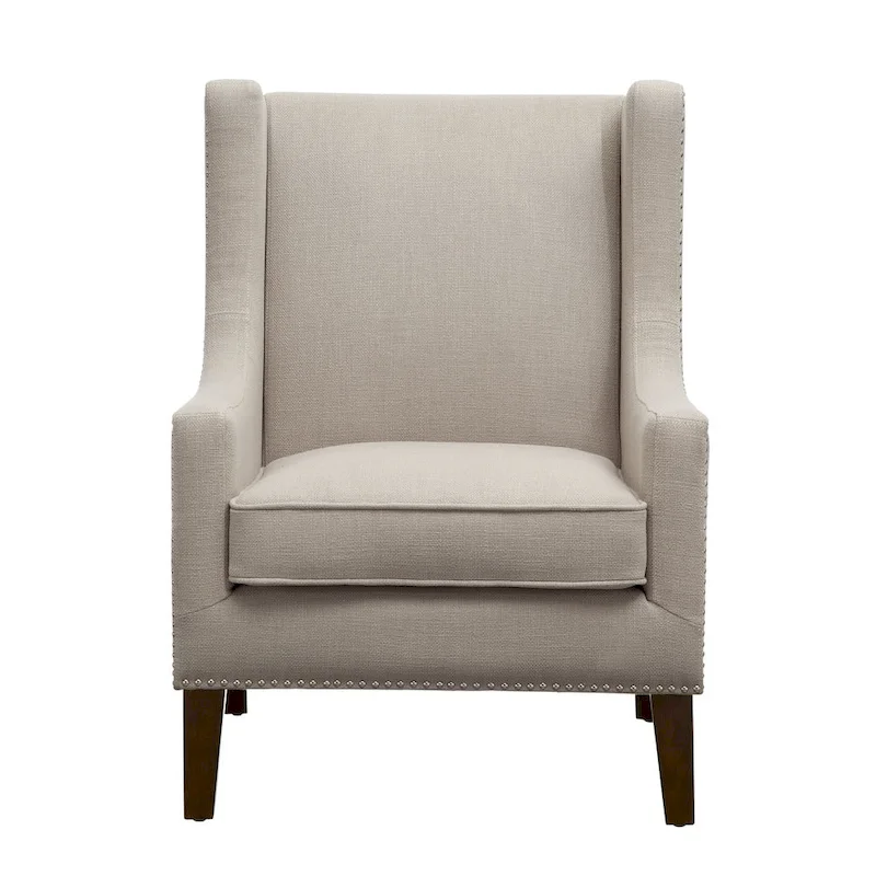 Madison Park Weston Linen Wing Chair