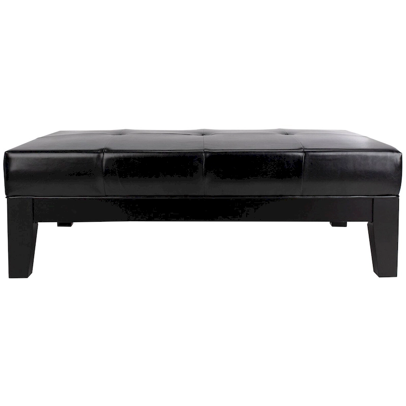 SAFAVIEH Kirsten Solid Wood Cocktail Ottoman