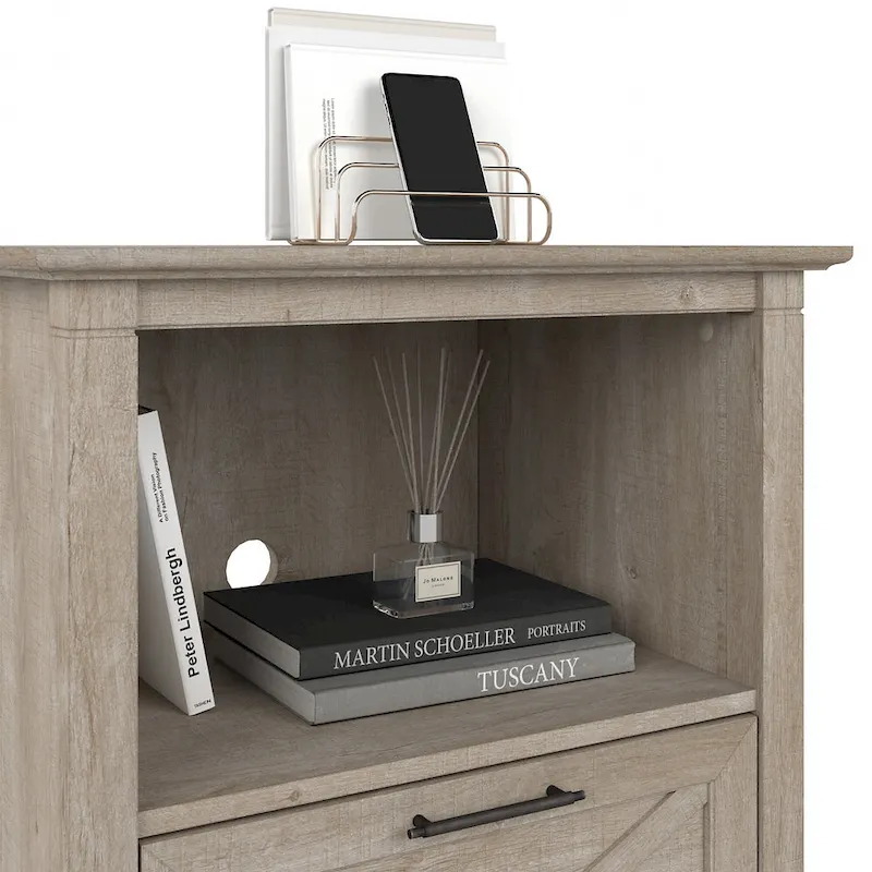 Key West Lateral File Cabinet with Shelf by Bush Furniture