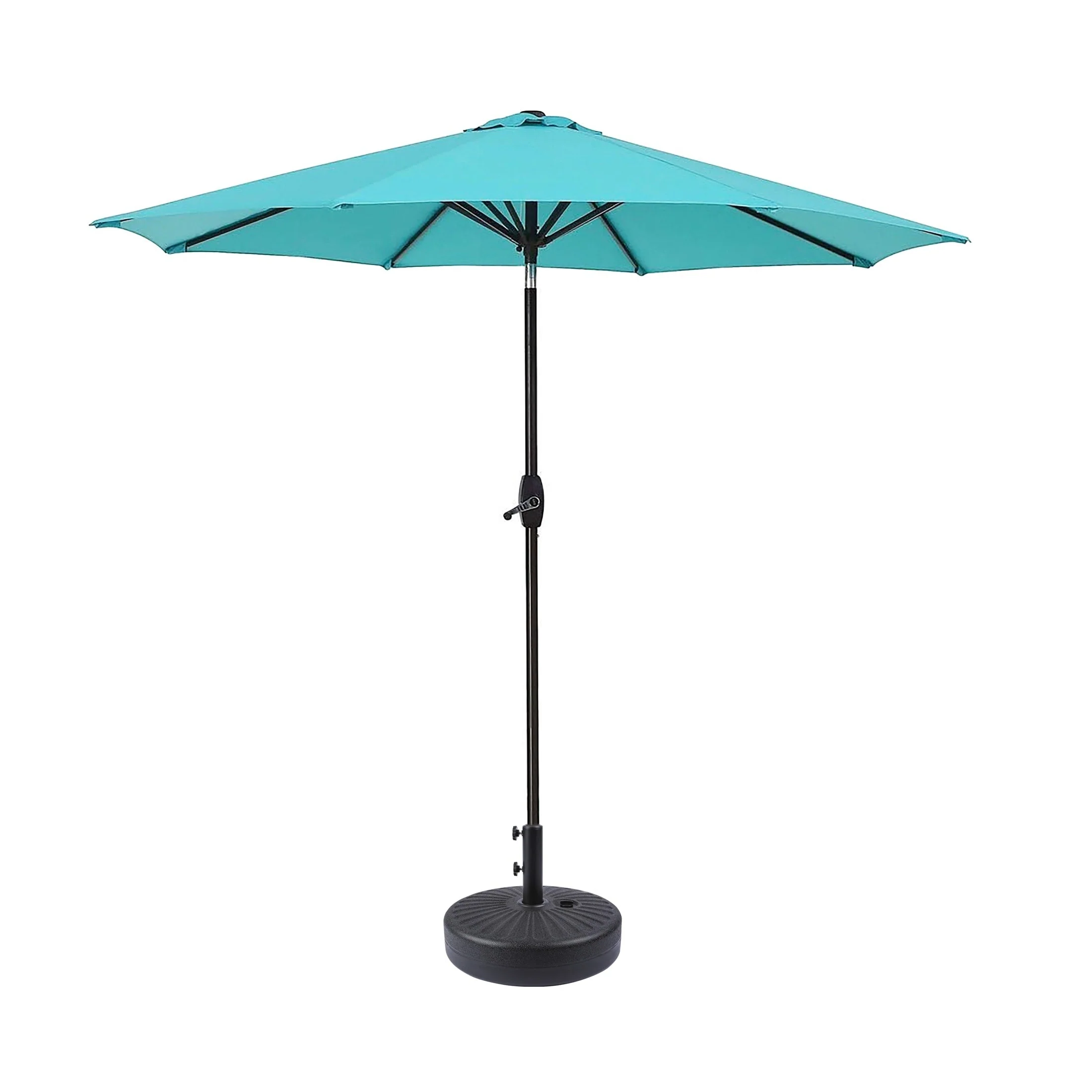 Holme 9-foot Patio Umbrella and Base Stand