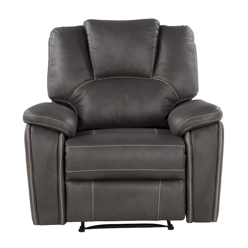 Steve Silver Kameryn Faux Leather Manual Recliner