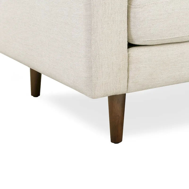 Poly & Bark Napa Fabric Lounge Chair