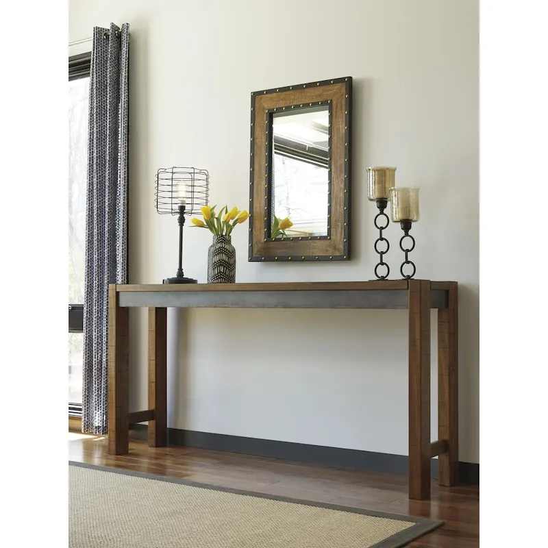Signature Design by Ashley Gunnar Brown Long Counter Table