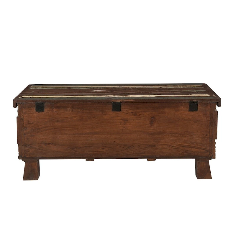 Elephant Reclaimed Wood Trunk Coffee Table - 47 x 25