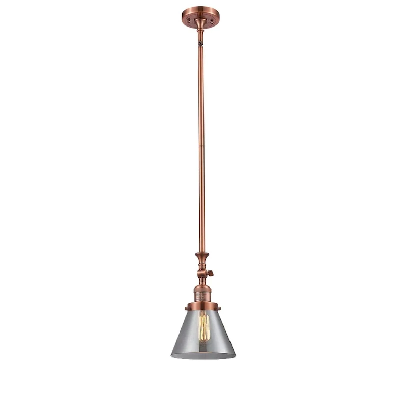 Innovations Lighting Large Cone 8  Wide Adjustable Mini Pendant