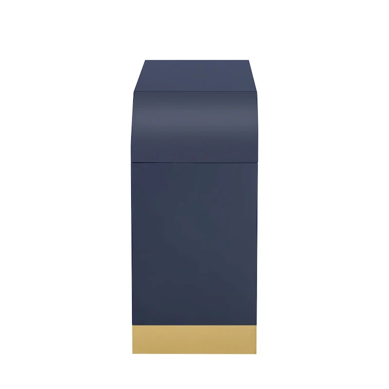 Modern 4-Door Cabinet with Adjustable Shelves for Study, Living Room and Entrance