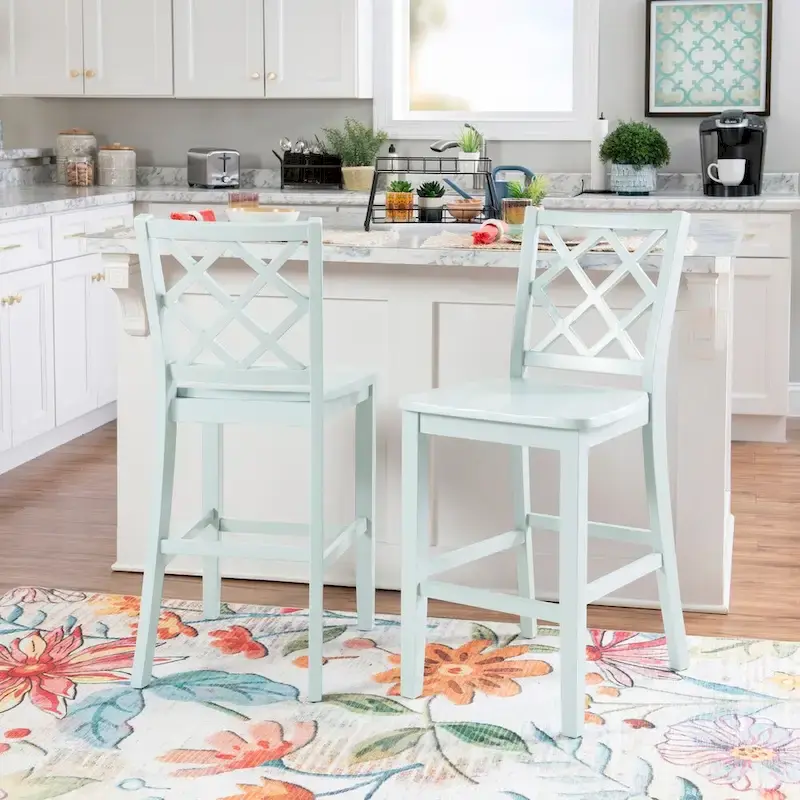 Counter Height Solid Wood Dining Bar Stool