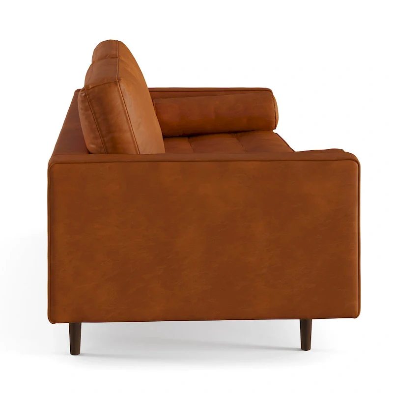 Zander Genuine Leather Sofa