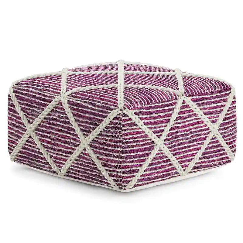 WYNDENHALL Woodley Square Pouf