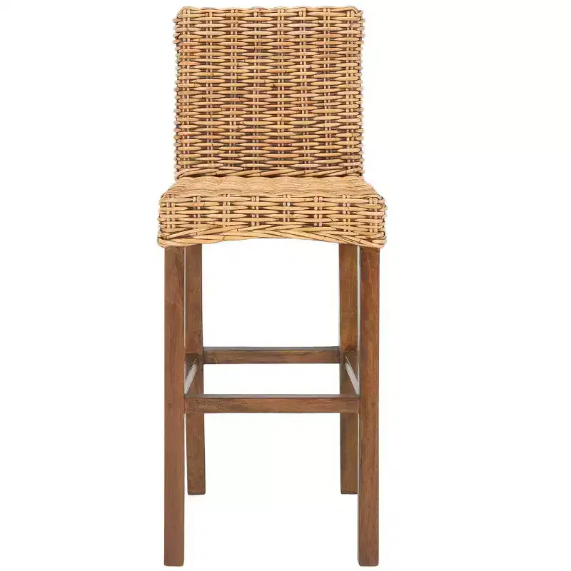 Tobie Rattan Bar Stool