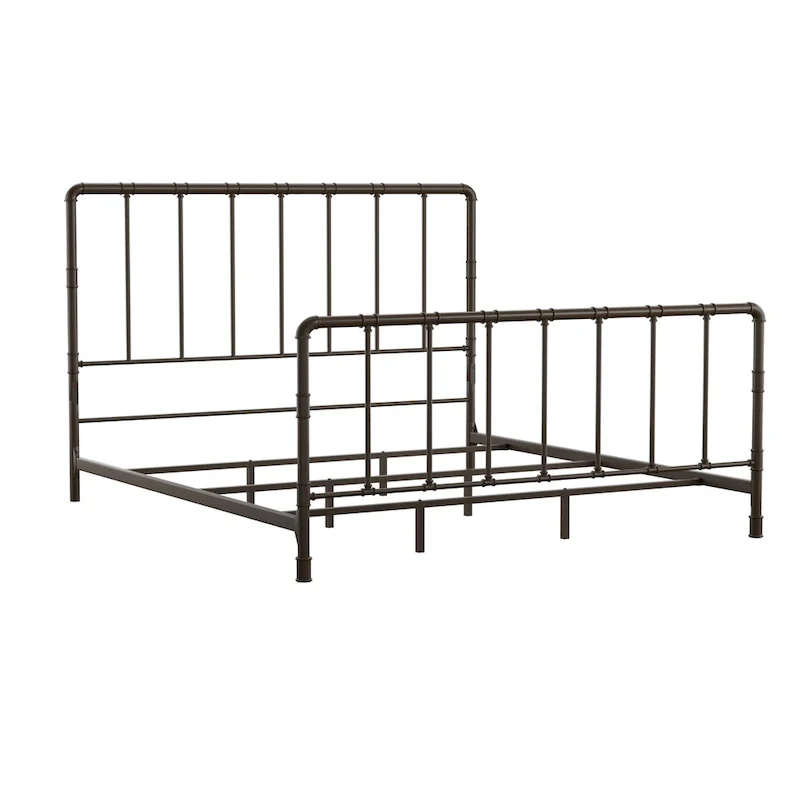West Antique Industrial Iron Bed by iNSPIRE Q Classic