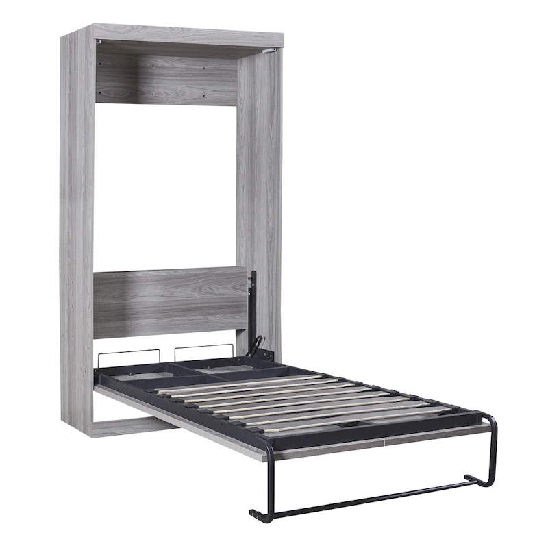 Wooden Murphy Bed, Foldable Cabinet