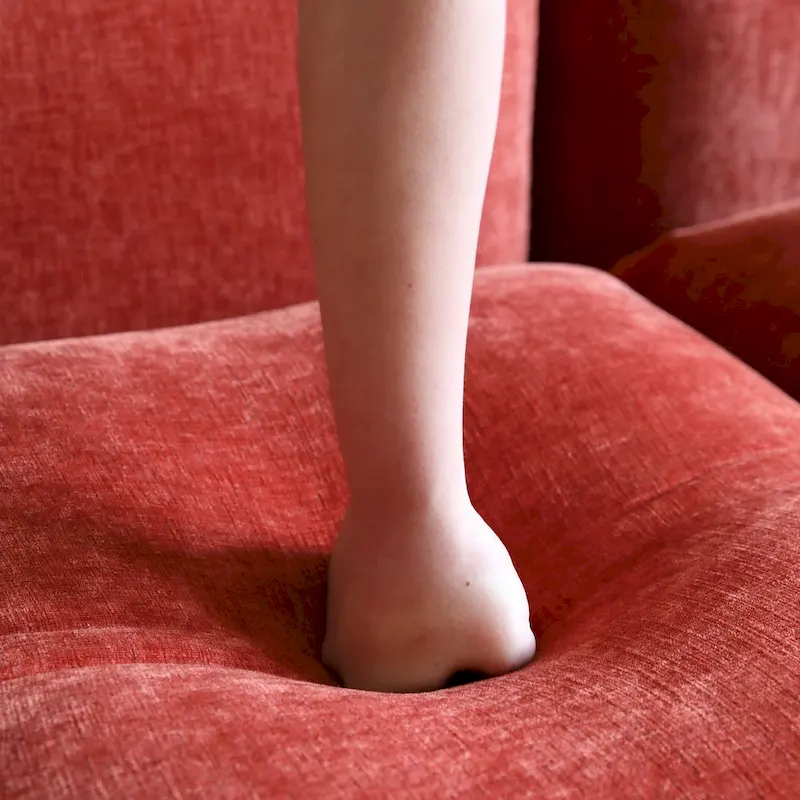 U-Shape Modular Sofa Chenille Sectional Couch