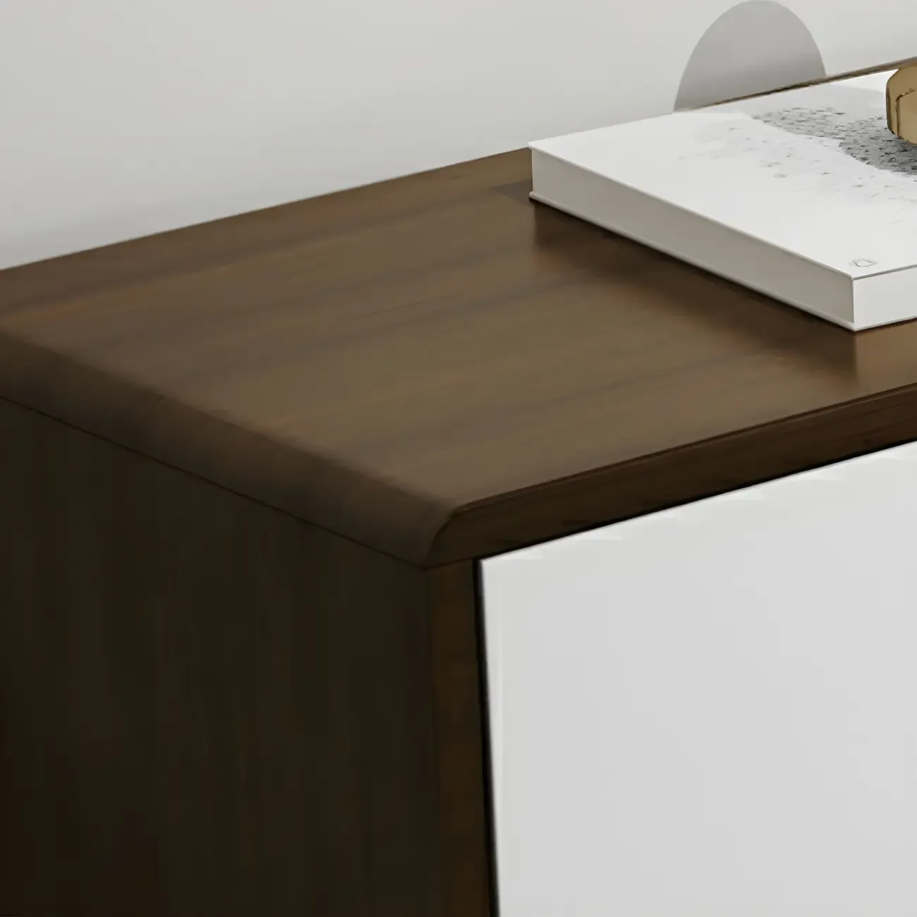 63 Modern Brown Rectangle 3-Drawer Pine Wood TV Stand