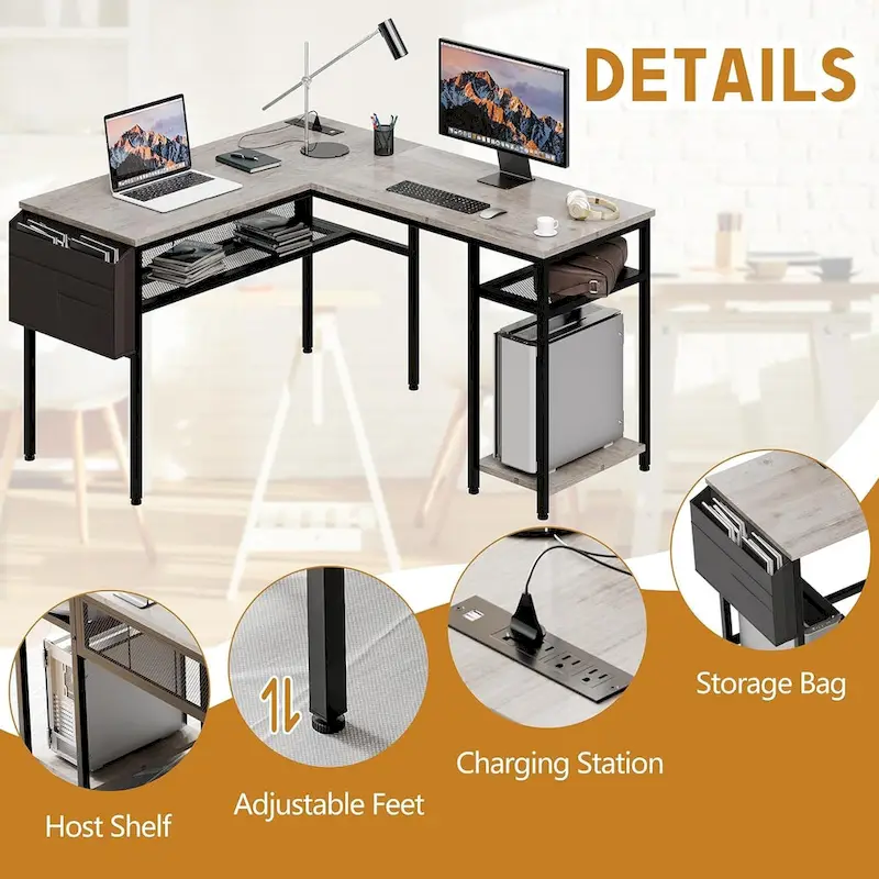 L Shaped Home Office Desk