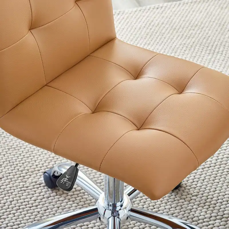 Armless Mid Back Office Chair