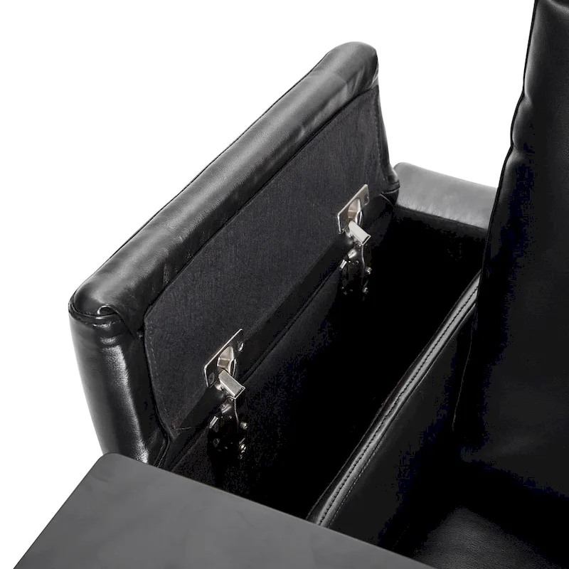 Nestfair Power Motion Recliner with 2 Cup Holders and 360 Swivel Tray Table