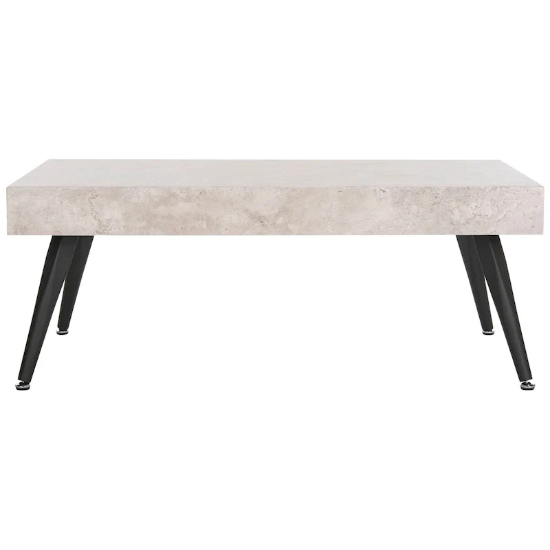 SAFAVIEH Clevie Modern Coffee Table - 43.3 x 23.6 x 16.5 - 43Wx24Dx17H