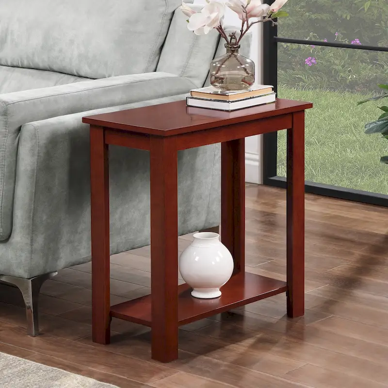 Convenience Concepts Designs2Go Baja Chairside End Table with Shelf