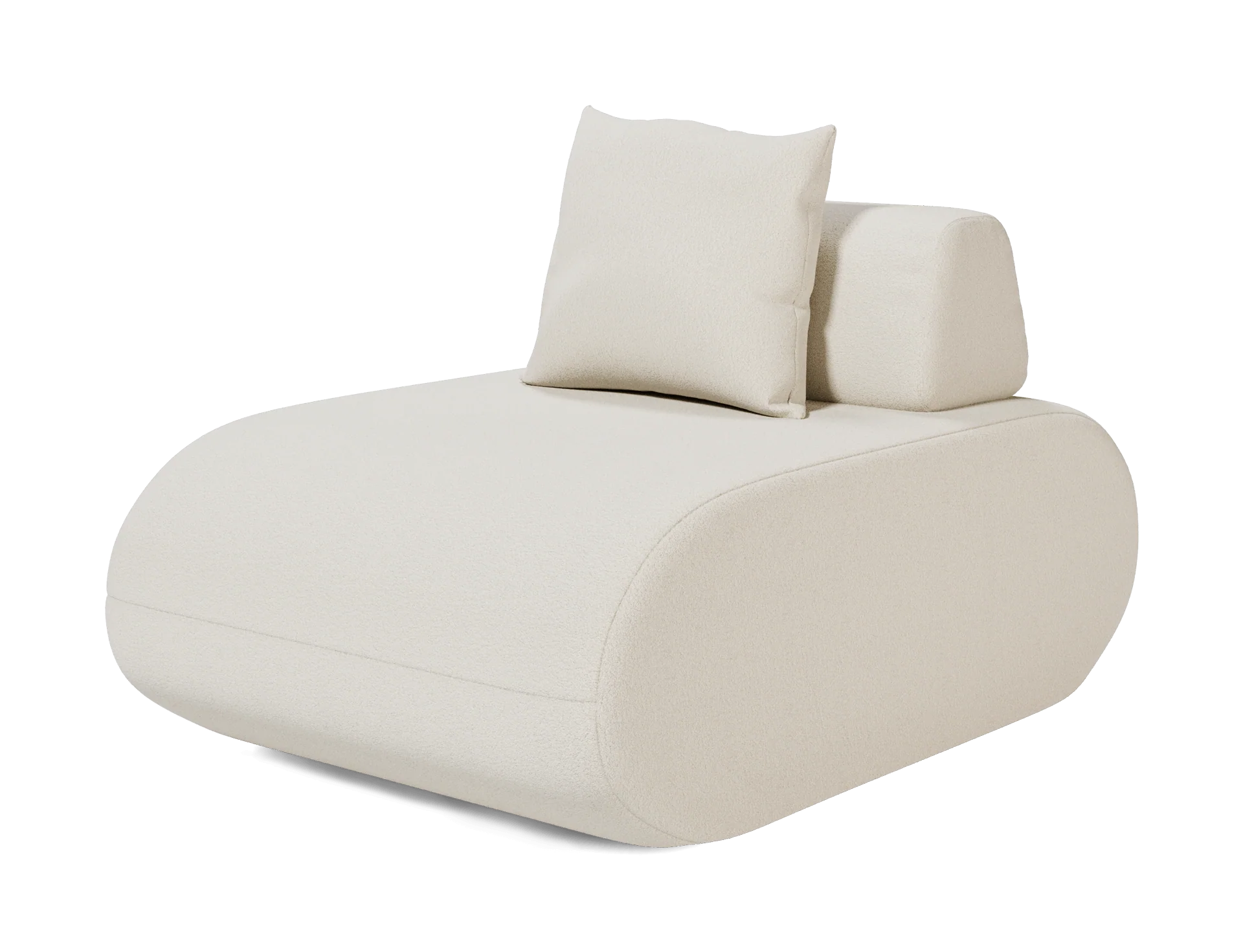 Messina Middle Armless Chair