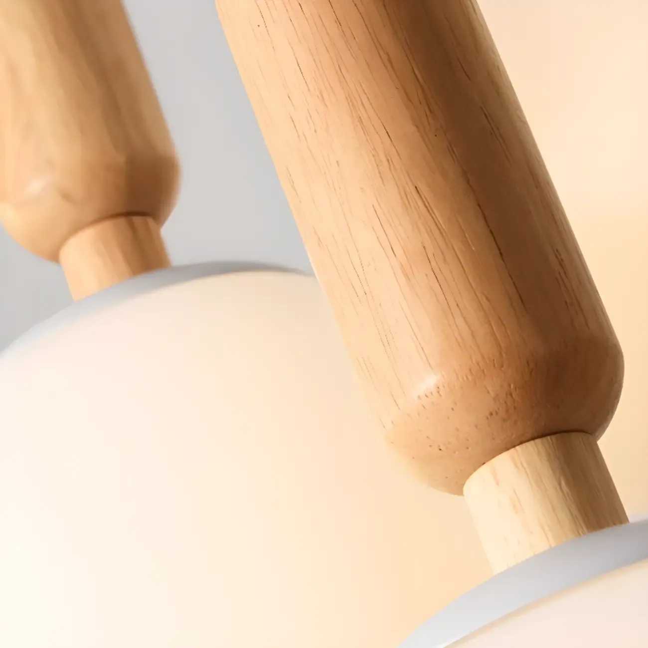 Milk Glass Cluster Pendant Light With Adjustable Length