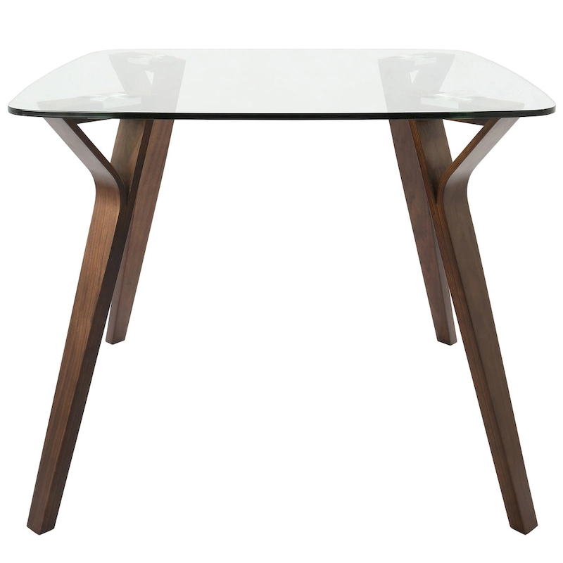 Folia Mid-century Modern Square Dining Table