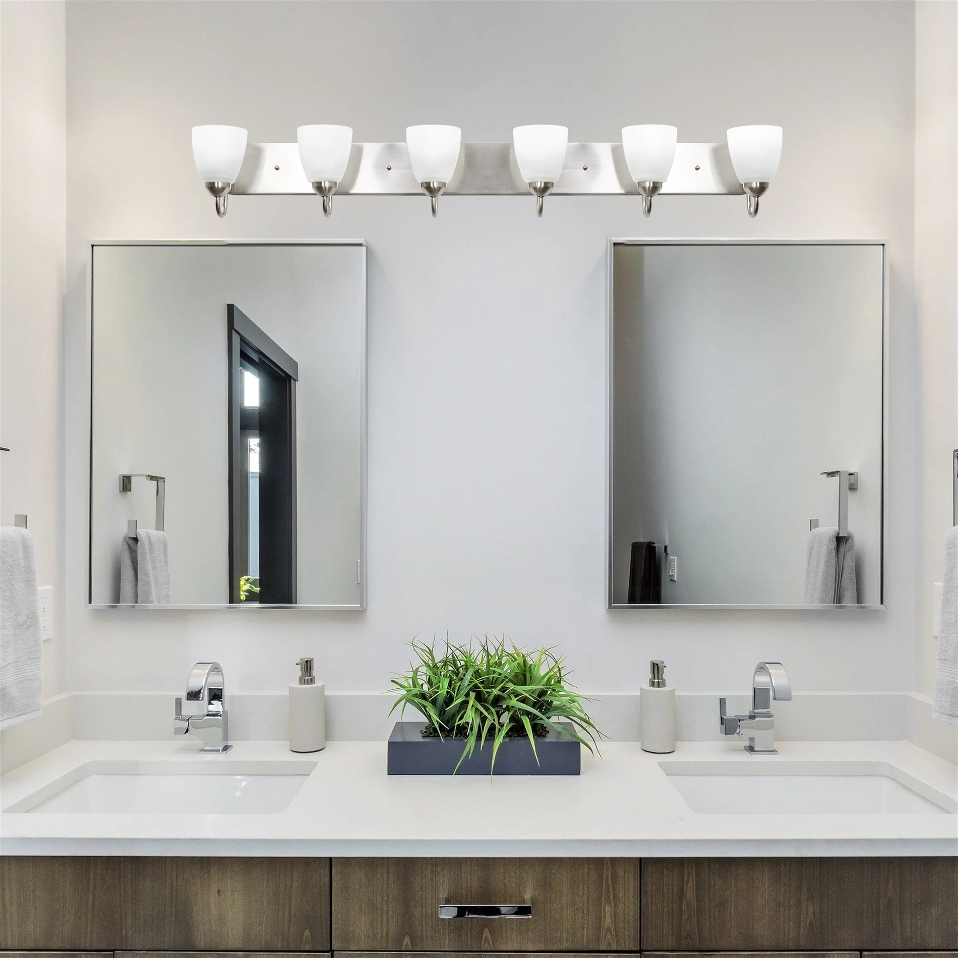 Armada 49 Modern 6-Light Over Mirror Vanity / Bathroom Light