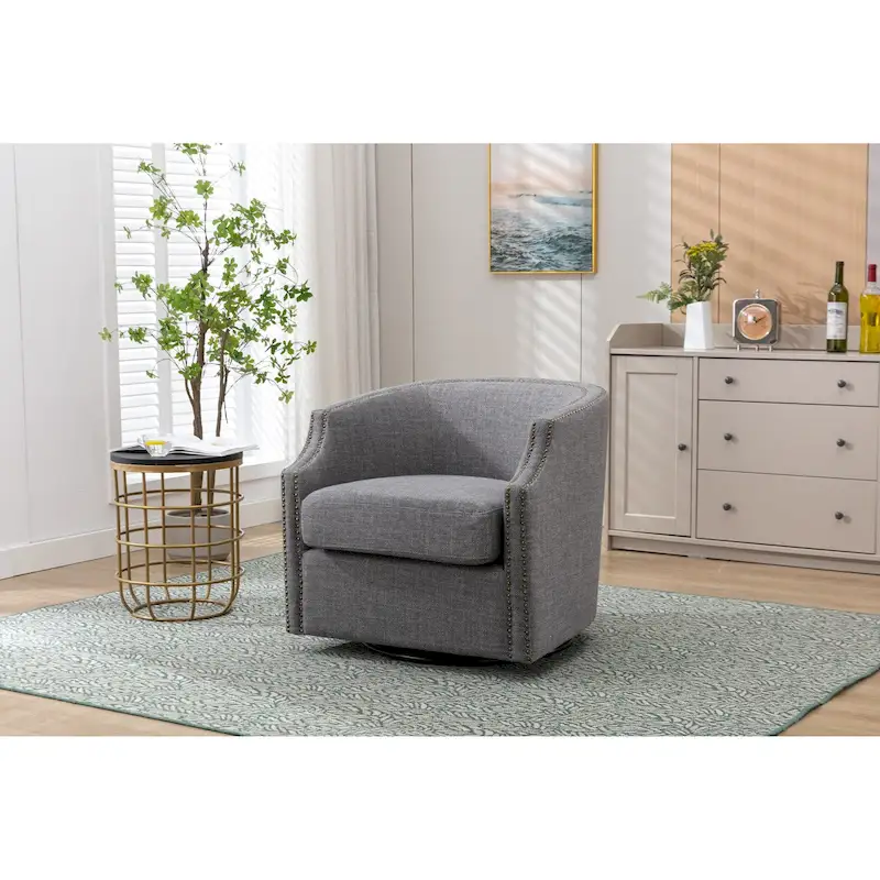 Swivel Chair Living room chair,High quality and durable, simple atmosphere