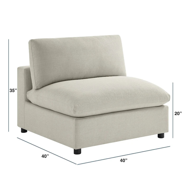 Armless Leisure Chair